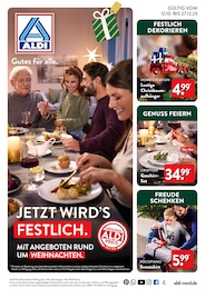 ALDI Nord Prospekt "Jetzt wird's festlich!" für Neustrelitz, 49 Seiten, 12.10.2023 - 27.12.2023