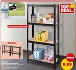 Metall-Schwerlastregal BLACK Angebote von PURE WORK bei Penny Leipzig für 9,99 €