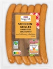Aktuelle Bratwurst Angebote bei REWE in Lübeck Aktuelles Schinkengriller Angebot bei REWE in Lübeck ab 6,99 €