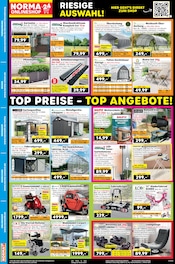 Aktueller Norma Prospekt mit Gartenpavillon, "Mehr fürs Geld", Seite 21