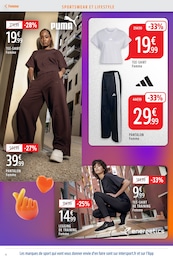 Prix et réduction Vêtements Femme dans le prospectus Intersport en cours Offre Vêtements Femme dans le catalogue Intersport du moment à la page 6