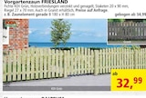 Vorgartenzaun FRIESLAND bei Carl Bremer GmbH & Co. KG im Luschendorf Prospekt für 32,99 €