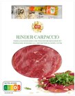 Aktuelles Rinder-Carpaccio* Angebot bei REWE in Freiburg (Breisgau) ab 3,49 €