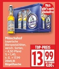 bayerische Bierspezialitäten von Mönchshof im aktuellen EDEKA Prospekt