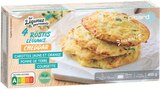 4 rösti de légumes et cheddar - Picard en promo chez Picard Sevran à 3,65 €