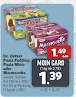 Paula Pudding von Dr. Oetker für 1,39 € bei combi im Angebot Paula Pudding von Dr. Oetker im aktuellen combi Prospekt
