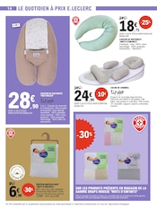 Prospectus E.Leclerc "SPÉCIAL BÉBÉ" en cours à Saint-Étienne, Page 14 Catalogue E.Leclerc en cours à Saint-Étienne, "SPÉCIAL BÉBÉ", Page 14