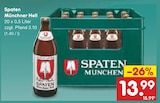 Münchner Hell bei Netto Marken-Discount im Boizenburg Prospekt für 13,99 €