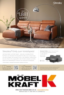 Sofa im Möbel Kraft Prospekt "AKTUELLE ANGEBOTE" mit 10 Seiten (Berlin)
