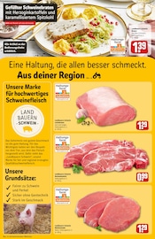 Aktueller REWE Prospekt mit Schweinebraten, "Dein Markt", Seite 10