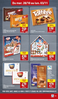 Promotion Tablette dans le prospectus Aldi, valable du 28/10/2025 au 03/11/2025 Promo Tablette dans le catalogue Aldi du moment à la page 25