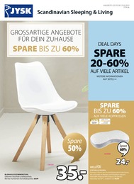 Möbel & Einrichtung Prospekt von JYSK Zehdenick JYSK Prospekt: "GROSSARTIGE ANGEBOTE FÜR DEIN ZUHAUSE", 25 Seiten, 19.02.2023 - 25.03.2023
