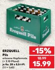Pils im Angebot bei Kaufland in Haiger Pils Angebote von ERZQUELL bei Kaufland Haiger für 15,99 €