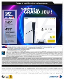 Offre Console PS5 dans le catalogue Carrefour du moment à la page 2