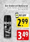 Bodyspray im Angebot bei EDEKA in Krefeld Bodyspray Angebote von Axe bei EDEKA Krefeld für 2,99 €