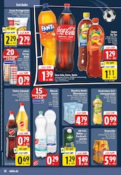 Coca Cola im E center Prospekt in Bocholt Aktueller E center Prospekt mit Coca Cola, "Aktuelle Angebote", Seite 20