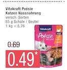 Poésie Katzen Nassnahrung von Vitakraft im aktuellen Marktkauf Prospekt für 0,49 €