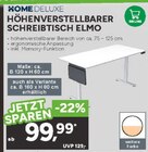 Höhenverstellbarer Schreibtisch Elmo Angebote von Home Deluxe bei Marktkauf Nürnberg für 99,99 €