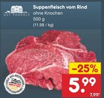 Suppenfleisch vom Rind im Netto Marken-Discount Prospekt Suppenfleisch vom Rind von Gut Ponholz im aktuellen Netto Marken-Discount Prospekt für 5,99 €