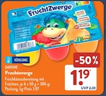 Fruchtzwerge von DANONE für 1,19 € bei ALDI SÜD im Angebot Fruchtzwerge von DANONE im aktuellen ALDI SÜD Prospekt