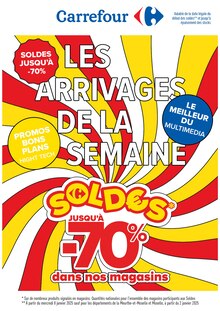 Prospectus Carrefour à Écully, "LES ARRIVAGES DE LA SEMAINE", 1 page de promos valables du 01/11/2024 au 28/02/2025