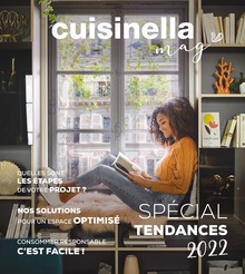 Catalogue Cuisinella à Saint-Priest, avec 100 pages Prospectus Cuisinella à Saint-Priest, "Spécial tendances 2022", 100 pages, 31/10/2022 - 31/12/2022