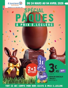 Catalogue E.Leclerc de la semaine "SPÉCIAL PÂQUES À PRIX E.LECLERC" avec 1 pages, valide du 24/03/2026 au 04/04/2026 pour Valenciennes et alentours Prospectus E.Leclerc de la semaine "SPÉCIAL PÂQUES À PRIX E.LECLERC" avec 1 pages, valide du 24/03/2026 au 04/04/2026 pour Valenciennes et alentours