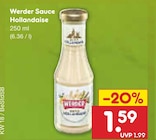 Sauce Hollandaise von Werder für 1,59 € bei Netto Marken-Discount im Angebot Sauce Hollandaise von Werder im aktuellen Netto Marken-Discount Prospekt
