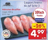 Hähnchen-Brustfilet bei Netto Marken-Discount im Ilshofen Prospekt für 4,99 €