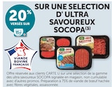 Super U Plogonnec - Promo 20% versés sur ma Carte U sur une sélection d’Ultra Savoureux Socopa Promo 20% versés sur ma Carte U sur une sélection d’Ultra Savoureux Socopa à dans le catalogue Super U à Plogonnec