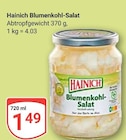 Blumenkohl-Salat im Angebot bei GLOBUS in Halle Blumenkohl-Salat Angebote von Hainich bei GLOBUS Halle für 1,49 €