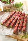 Viande bovine : 8 brochettes de bœuf à Netto dans Beuzeville-la-Grenier Viande bovine : 8 brochettes de bœuf à Netto dans Beuzeville-la-Grenier