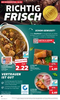 Braten im Kaufland Prospekt "Aktuelle Angebote" mit 70 Seiten (Chemnitz)