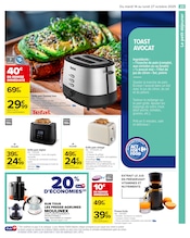 Grille-Pain Angebote im Prospekt "GOÛTONS AU MEILLEUR DE LA CUISINE" von Carrefour Grille-Pain Angebote im Prospekt "GOÛTONS AU MEILLEUR DE LA CUISINE" von Carrefour auf Seite 23