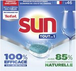 Tablettes lave-vaisselle tout en un - SUN en promo chez Supermarchés Match Lens à 2,69 €