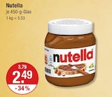 Nutella Angebote bei V-Markt Kaufbeuren für 2,49 €