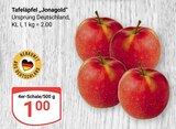 GLOBUS - Tafeläpfel Jonagold Angebot im Prospekt Tafeläpfel Jonagold bei GLOBUS im Prospekt "" für 1,00 €
