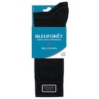 Mi-chaussettes homme - BLEU FORET en promo chez Carrefour Besançon à 8,32 €