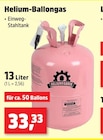 Helium-Ballongas Angebote von Heliumfabrik bei Thomas Philipps Straubing für 33,33 €