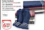 Frottier-Handtuch Angebote von Vossen bei GLOBUS Kaarst für 6,99 €
