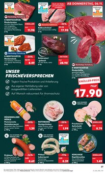 Steak im Kaufland Prospekt "Aktuelle Angebote" mit 64 Seiten (Erfurt)