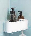 Etagère de douche d’angle blanche EASY - SENSEA à 9,90 € dans le catalogue Weldom