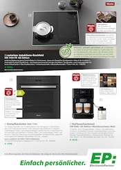 Kaffeevollautomat im EP: Prospekt in Leonberg Aktueller EP: Prospekt mit Kaffeevollautomat, "MIELE HAUSGERÄTE -effizient und langlebig-", Seite 9