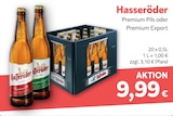 Premium Pils Angebote von Hasseröder bei Durst.de Rostock für 9,99 €