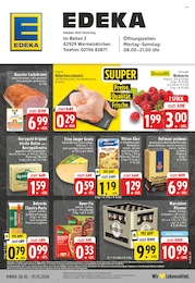 EDEKA Prospekt für Wermelskirchen mit 26 Seiten EDEKA Prospekt für Wermelskirchen: "Aktuelle Angebote", 26 Seiten, 26.10.2026 - 31.10.2026