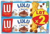 Gateaux moelleux fourres - LULU L'OURSON LU en promo chez U Express Lyon à 1,26 €