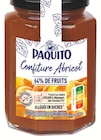 Confiture d'abricots - PAQUITO en promo chez Intermarché Confiture d'abricots - PAQUITO dans le catalogue Intermarché