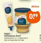 Delikatess Senf von tegut... im aktuellen tegut Prospekt für 0,99 €