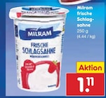 frische Schlagsahne Angebote von Milram bei Netto Marken-Discount Solingen für 1,11 €