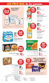 Promotion Lait dans le prospectus U Express, valable du 20/10/2026 au 01/11/2026 Promo Lait dans le catalogue U Express du moment à la page 8